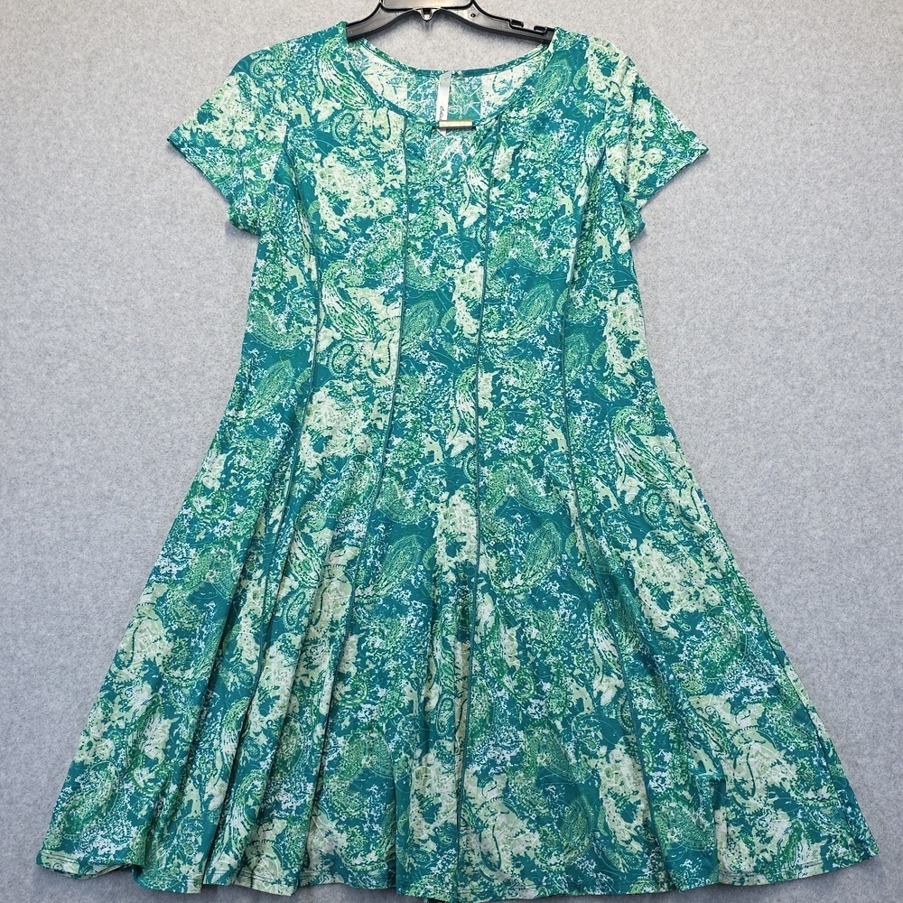 NY Collection green dress size XL